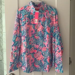 Lilly Pulitzer NWT Skipper Popover -XL-treasure